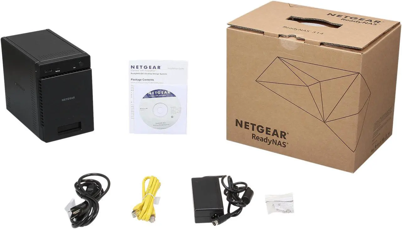 Alt view image 6 of 6 - NETGEAR ReadyNAS 314 4-Bay Network Attached Storage Diskless (RN31400)