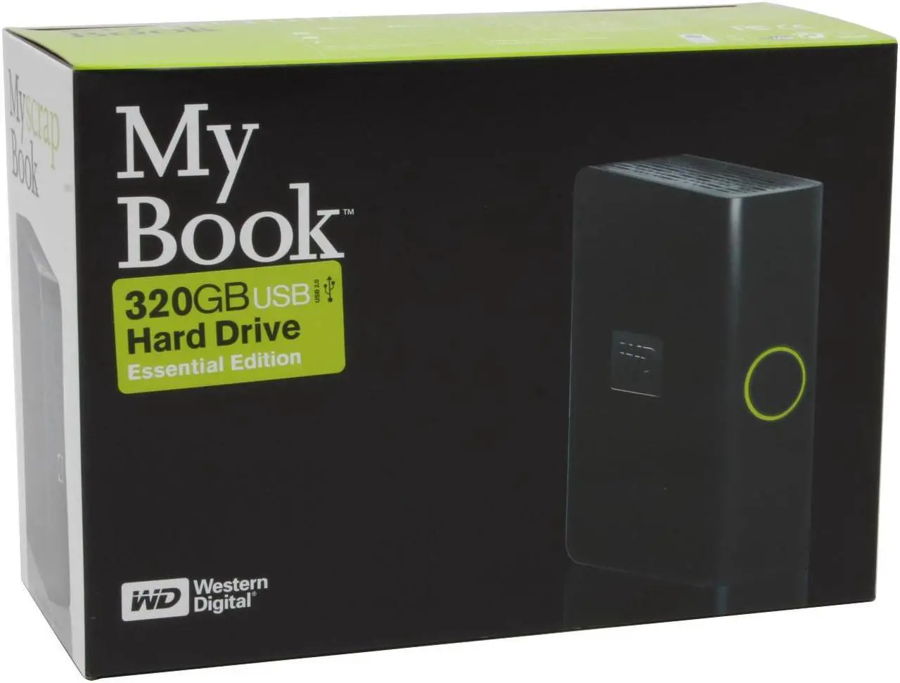 Alt view image 5 of 5 - WD My Book Essential 320GB USB 2.0 3.5" External Hard Drive WDG1U3200N