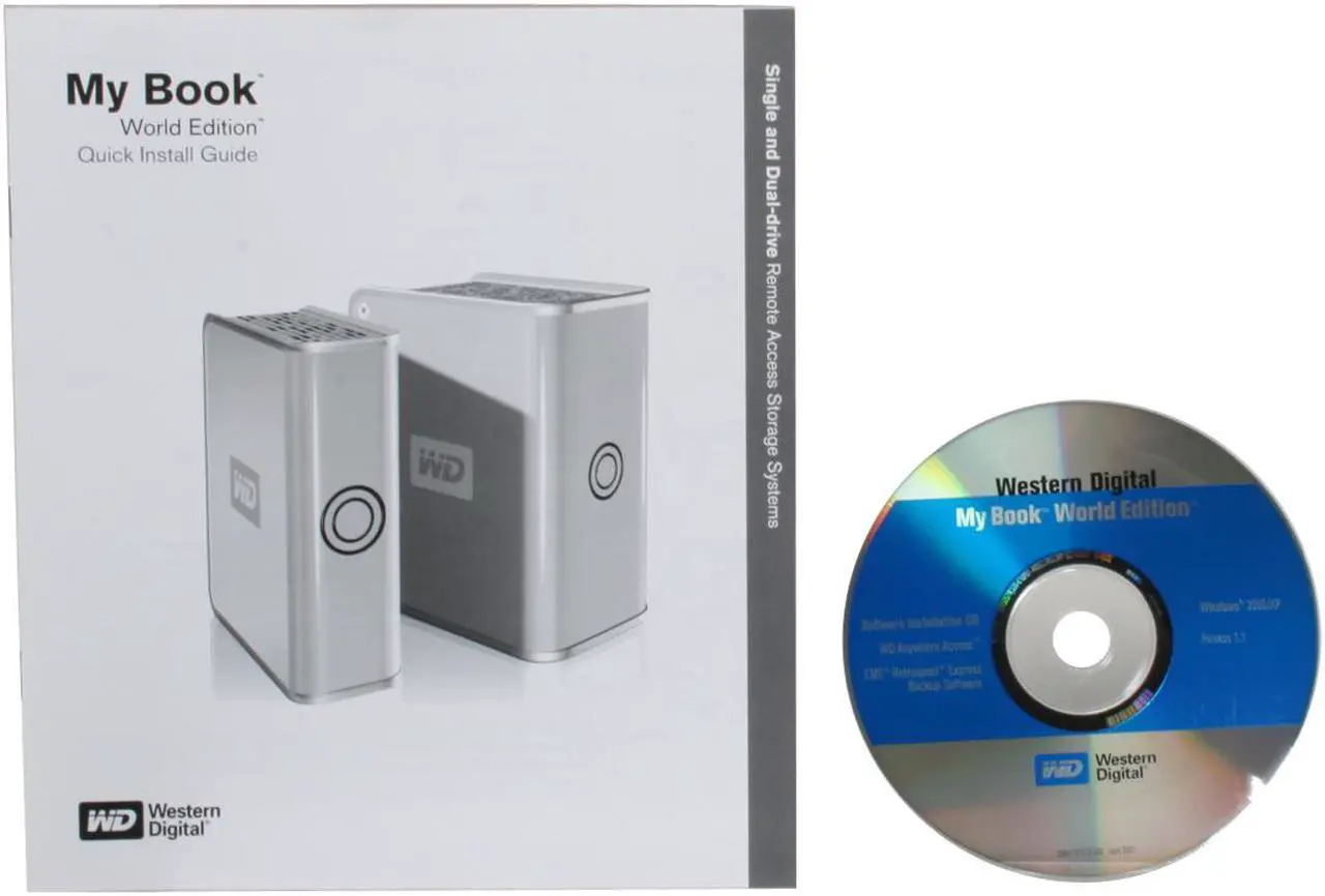 Alt view image 5 of 6 - Western Digital My Book World Edition WDG1NC10000N 1TB Home Network Storage with Remote Access