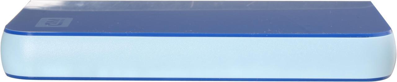 Alt view image 3 of 9 - WD My Passport Essential 160GB USB 2.0 2.5" External Hard Drive WDMEB1600TN Intense Blue