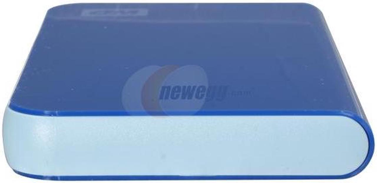 Alt view image 4 of 9 - WD My Passport Essential 160GB USB 2.0 2.5" External Hard Drive WDMEB1600TN Intense Blue