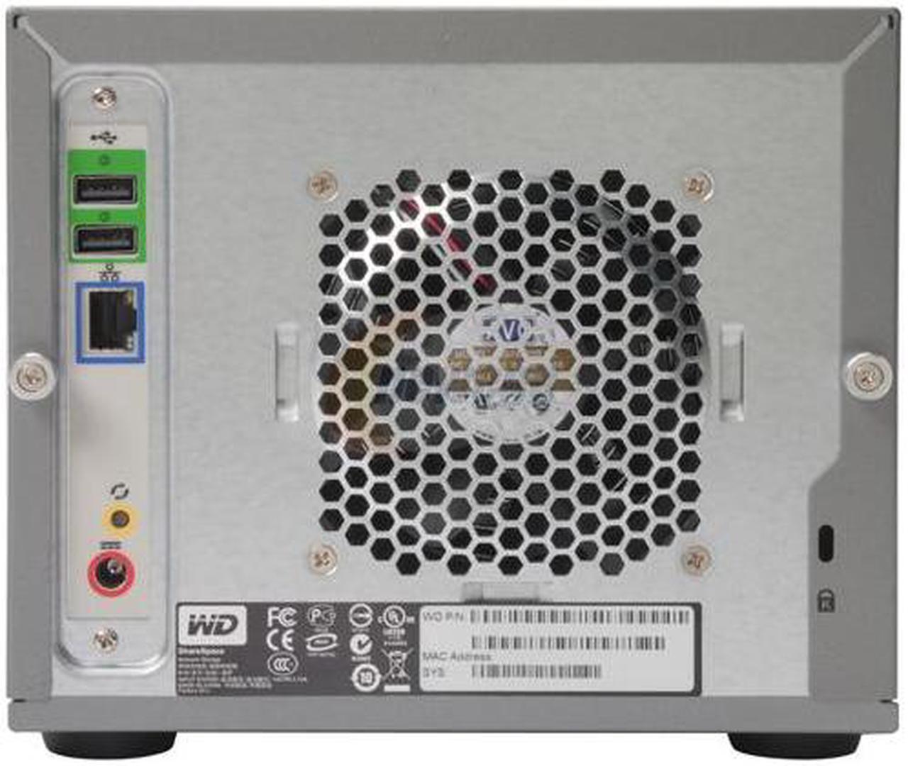 Alt view image 4 of 7 - WD WDA4NC20000N 2TB ShareSpace Network Storage