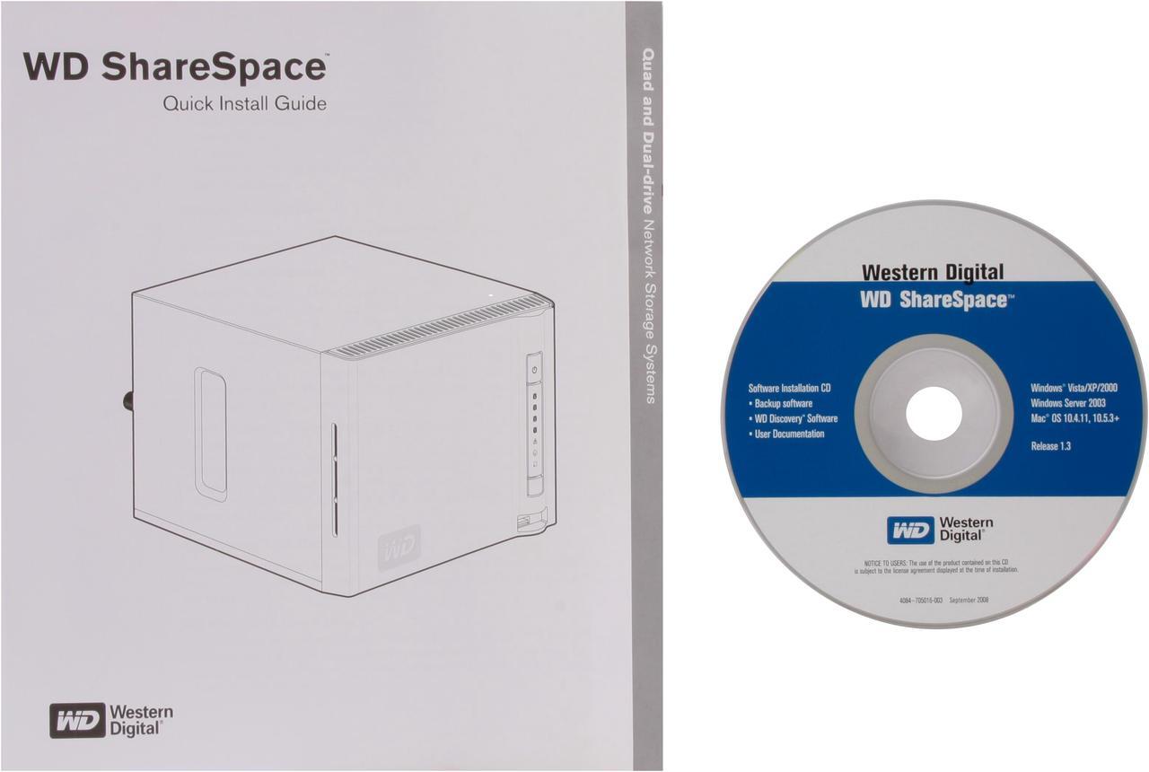Alt view image 6 of 7 - WD WDA4NC20000N 2TB ShareSpace Network Storage