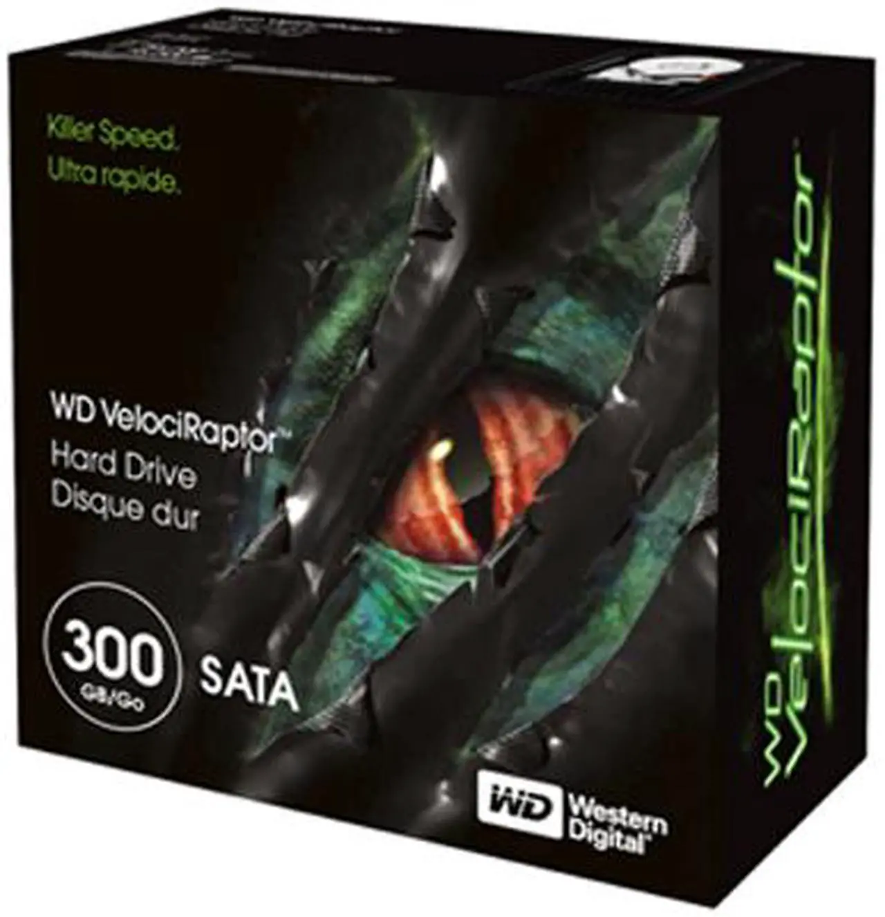 Alt view image 5 of 5 - WD WD VelociRaptor WD3000GLFSRTL 300GB 10000 RPM 16MB Cache SATA 3.0Gb/s 3.5" Internal Hard Drive
