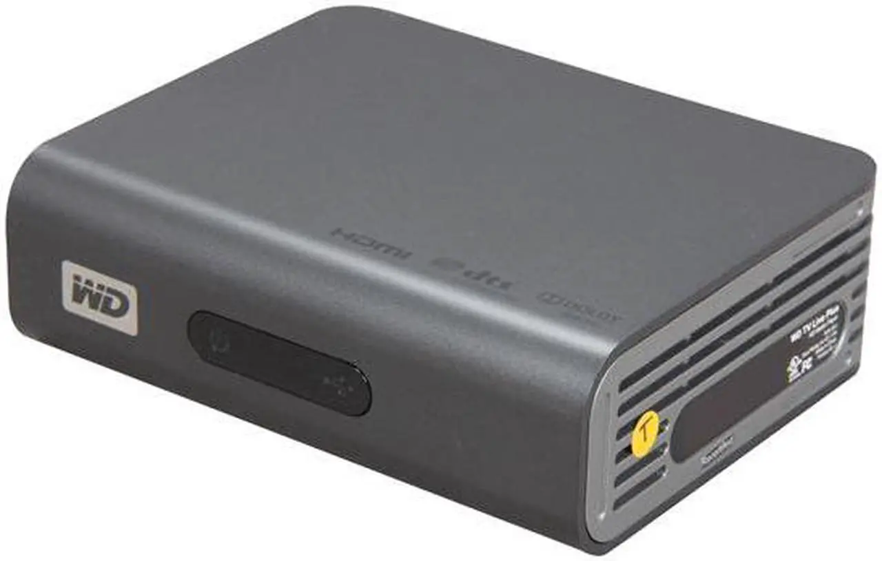 Main image of WD TV Live Plus USB 2.0 HD Media Player WDBABX0000NBK