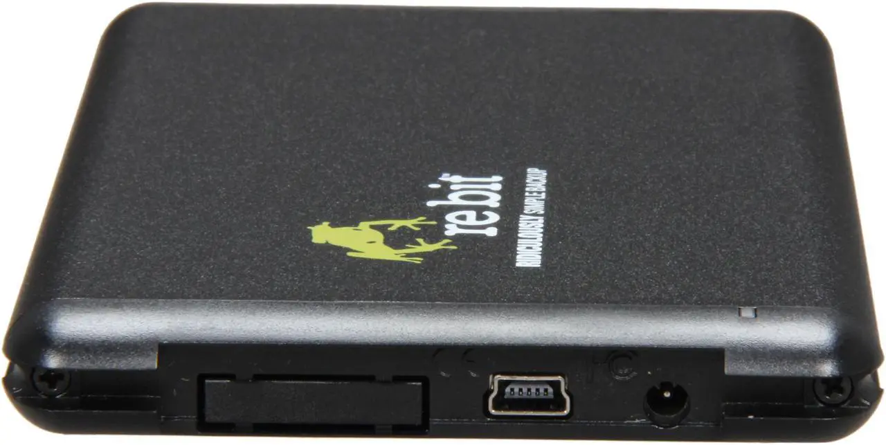 Alt view image 3 of 5 - Rebit 500GB USB 2.0 2.5" Automatic Backup and Recovery Hard Drive RSA525500 Black