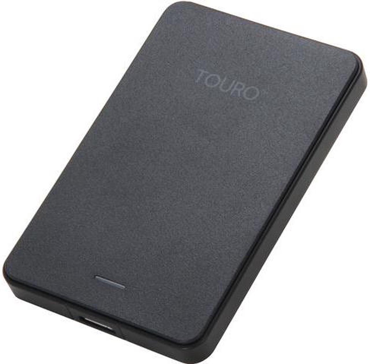 HGST 500GB Touro Mobile External Hard Drive USB 3.0 Model 0S03452 Black