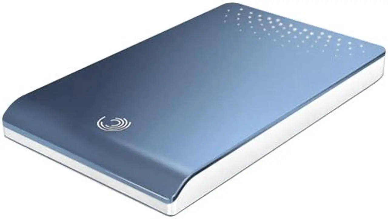 Main image of Seagate FreeAgent Go 500GB USB 2.0 2.5" External Hard Drive ST905003FLA2E1-RK Sky Blue