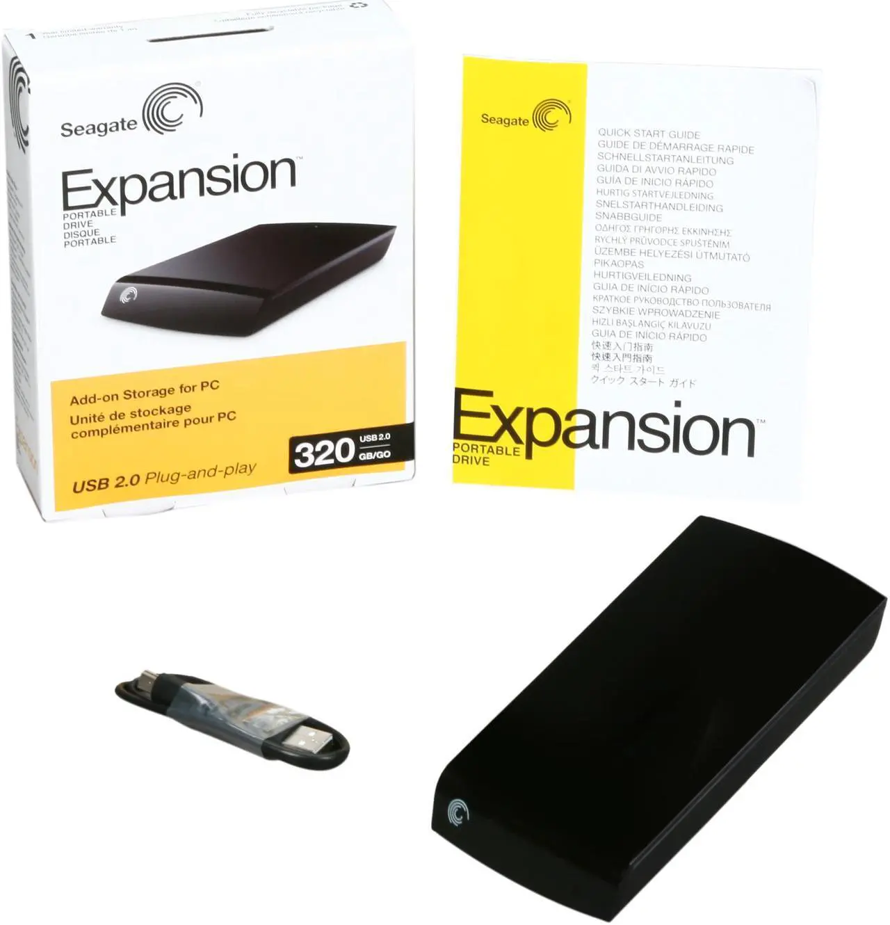 Alt view image 5 of 5 - Seagate Expansion 320GB USB 2.0 Portable Hard Drive