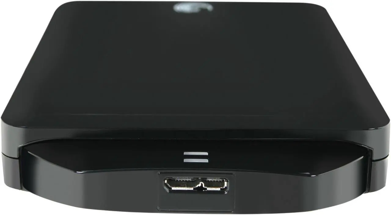 Alt view image 4 of 5 - Seagate FreeAgent GoFlex 1TB USB 3.0 Ultra-Portable Hard Drive (Black)