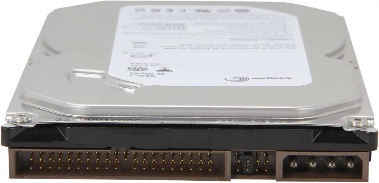 Alt view image 3 of 4 - Seagate DB35 Series 7200.3 ST380215ACE 80GB 7200 RPM 2MB Cache IDE Ultra ATA100 / ATA-6 3.5" Internal Hard Drive Bare Drive