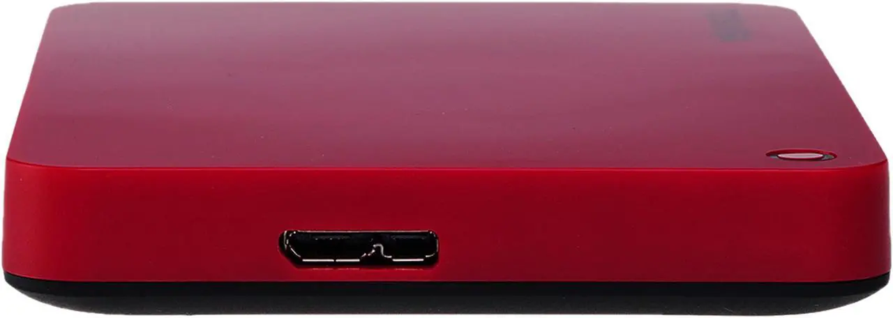 Alt view image 5 of 11 - Toshiba Canvio Advance 1TB Portable External Hard Drive USB 3.0 Red - HDTC910XR3AA
