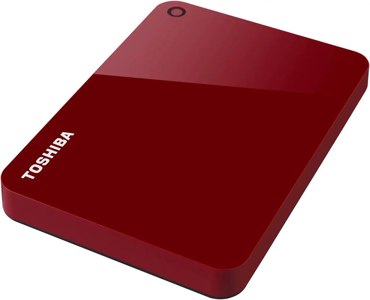 Alt view image 4 of 11 - Toshiba Canvio Advance 1TB Portable External Hard Drive USB 3.0 Red - HDTC910XR3AA