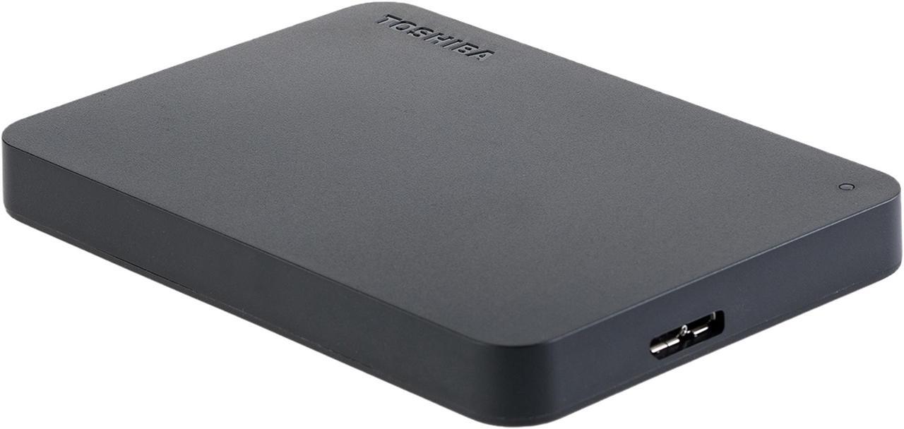 Alt view image 8 of 11 - Toshiba Canvio Basics 1TB Portable External Hard Drive USB 3.0 Black - HDTB410XK3AA