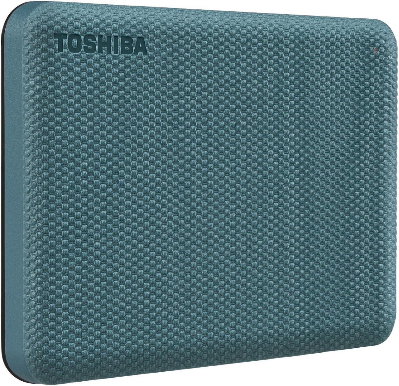 Alt view image 5 of 16 - TOSHIBA 1TB Canvio Advance Portable External Hard Drive USB 3.0 Model HDTCA10XG3AA Green
