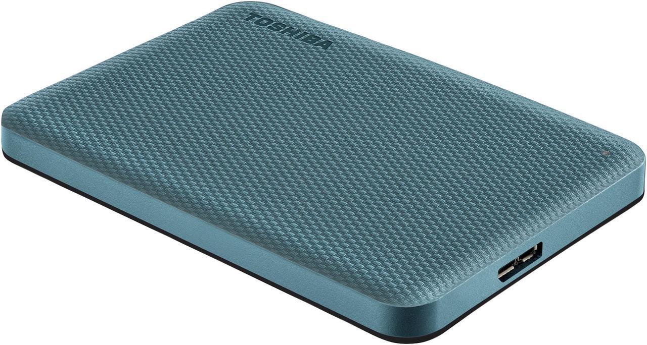 Alt view image 7 of 16 - TOSHIBA 1TB Canvio Advance Portable External Hard Drive USB 3.0 Model HDTCA10XG3AA Green