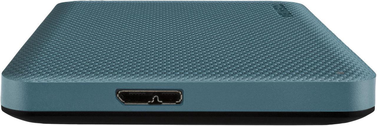 Alt view image 11 of 16 - TOSHIBA 1TB Canvio Advance Portable External Hard Drive USB 3.0 Model HDTCA10XG3AA Green