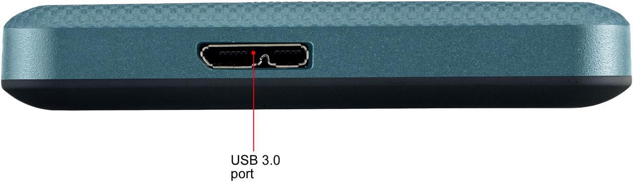 Alt view image 10 of 16 - TOSHIBA 1TB Canvio Advance Portable External Hard Drive USB 3.0 Model HDTCA10XG3AA Green