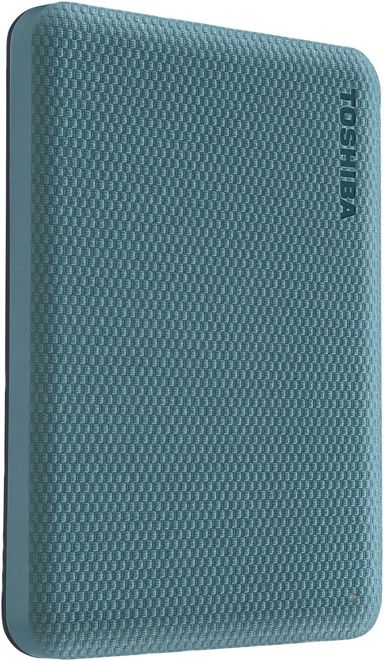 Alt view image 3 of 16 - TOSHIBA 4TB Canvio Advance Portable External Hard Drive USB 3.0 Model HDTCA40XG3CA Green