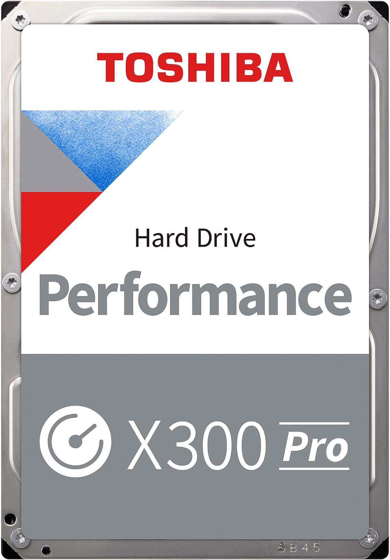 TOSHIBA X300 Pro HDWR51GXZSTB 16TB 7200 RPM 512MB Cache SATA 6.0Gb/s 3.5" Internal Hard Drive