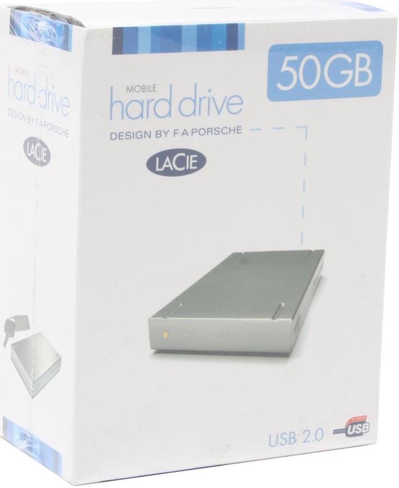 Alt view image 4 of 4 - LaCie Mobile Design by F.A. Porsche 50GB USB 2.0 2.5" External Hard Drive 301020