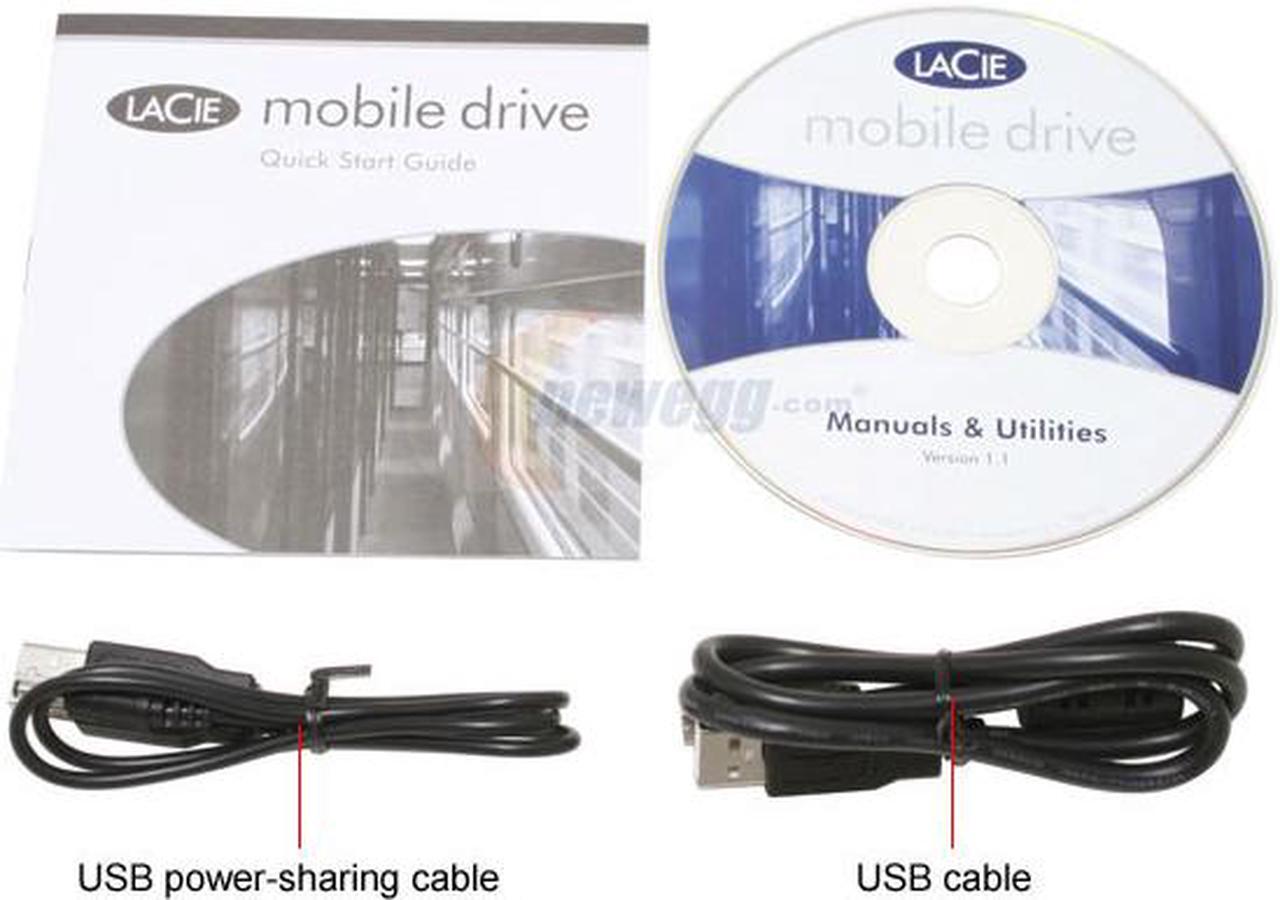 Alt view image 3 of 4 - LaCie Mobile 120GB USB 2.0 2.5" External Hard Drive 301178