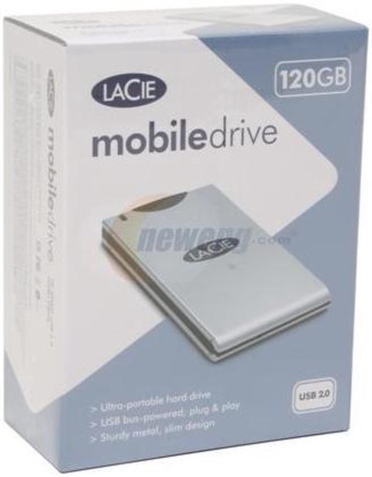 Alt view image 4 of 4 - LaCie Mobile 120GB USB 2.0 2.5" External Hard Drive 301178