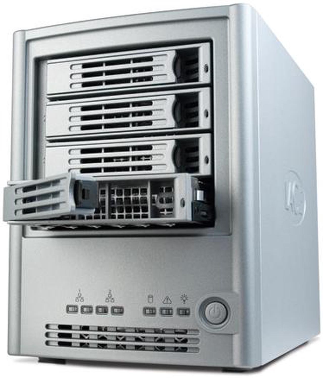 Alt view image 5 of 9 - LACIE 301162U 3TB Ethernet Disk RAID Network Storage