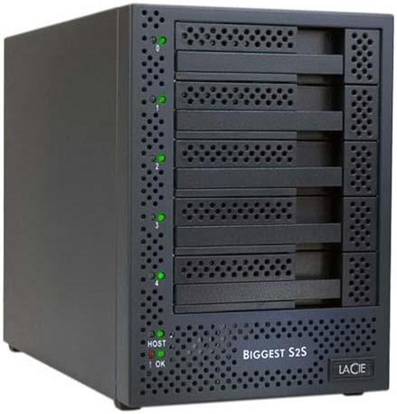 Main image of LaCie Biggest S2S 5TB SATA 3.0Gb/s 3.5" External Hard Drive with PCI-Express Card 301263U