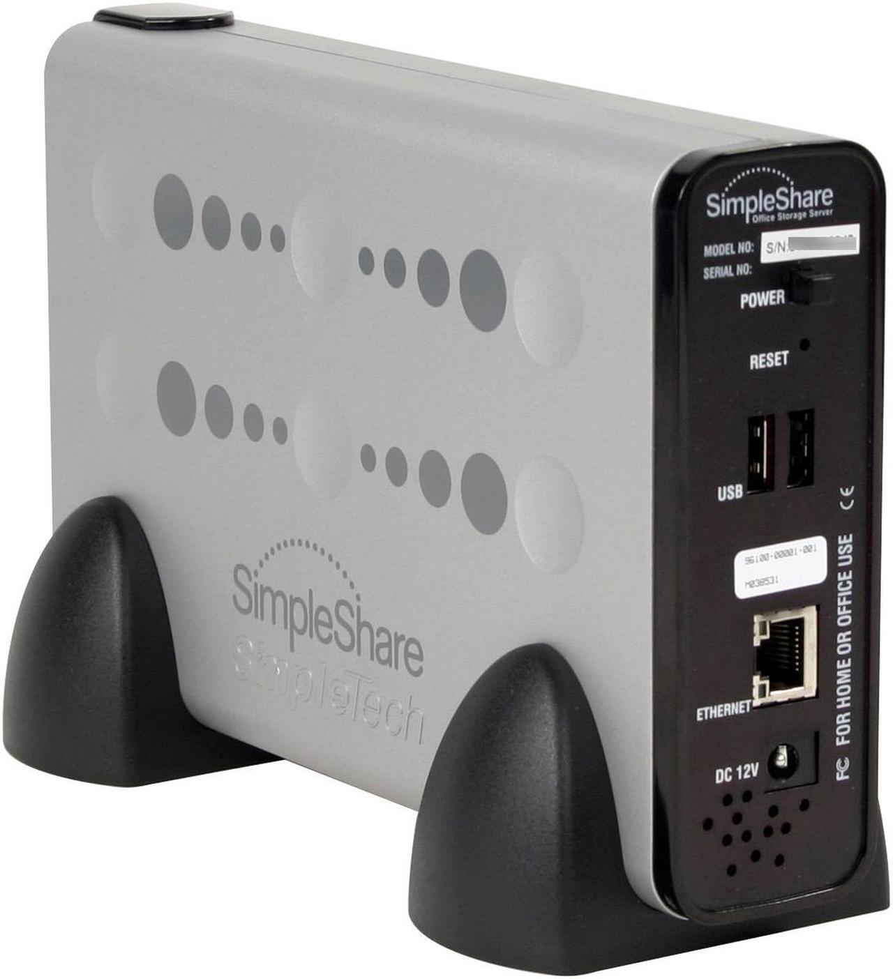 Alt view image 3 of 6 - SimpleTech STI-NAS/160 160GB SimpleShare Network Attached Storage