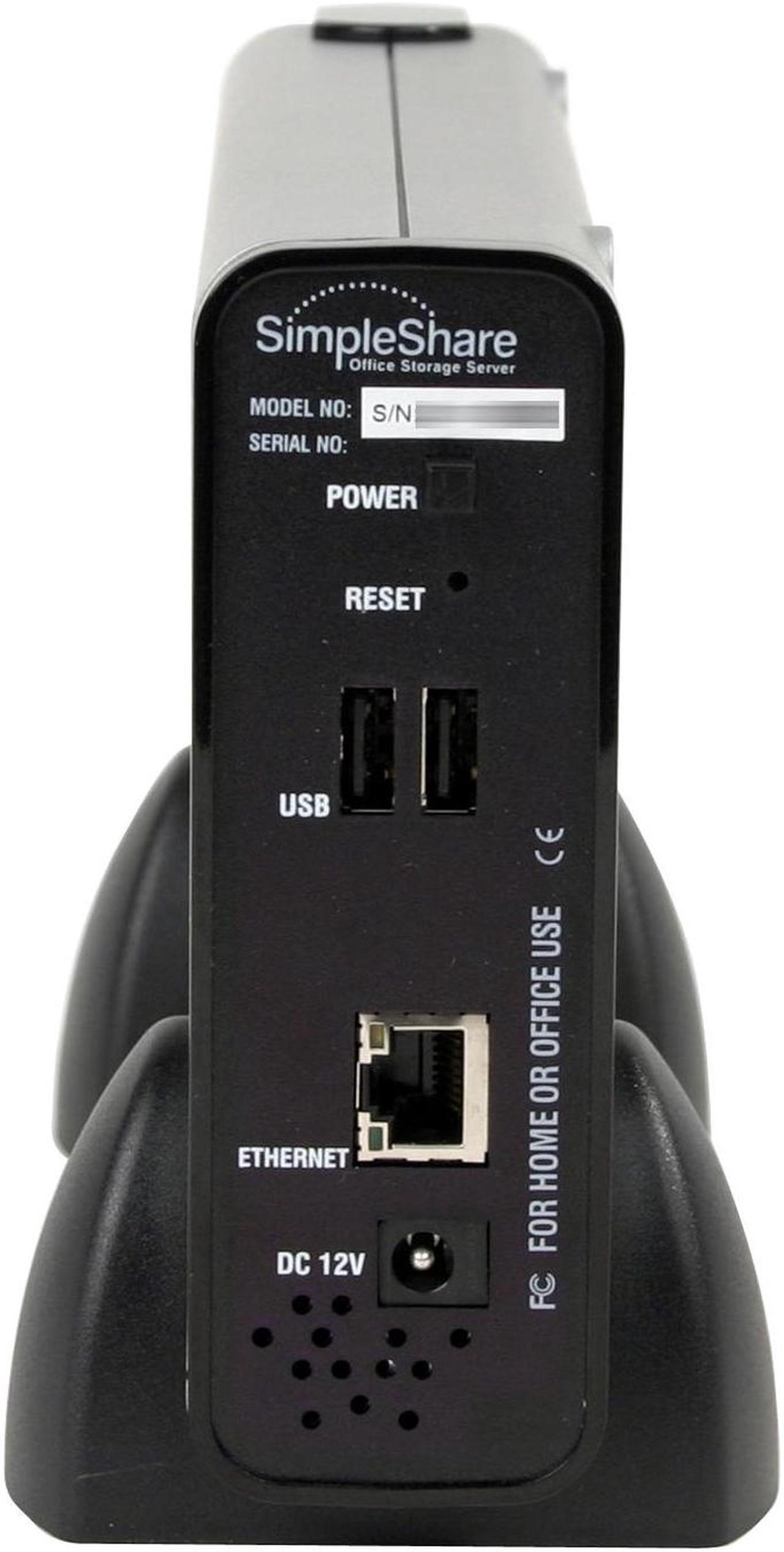 Alt view image 4 of 6 - SimpleTech STI-NAS/250 250GB SimpleShare Network Attached Storage