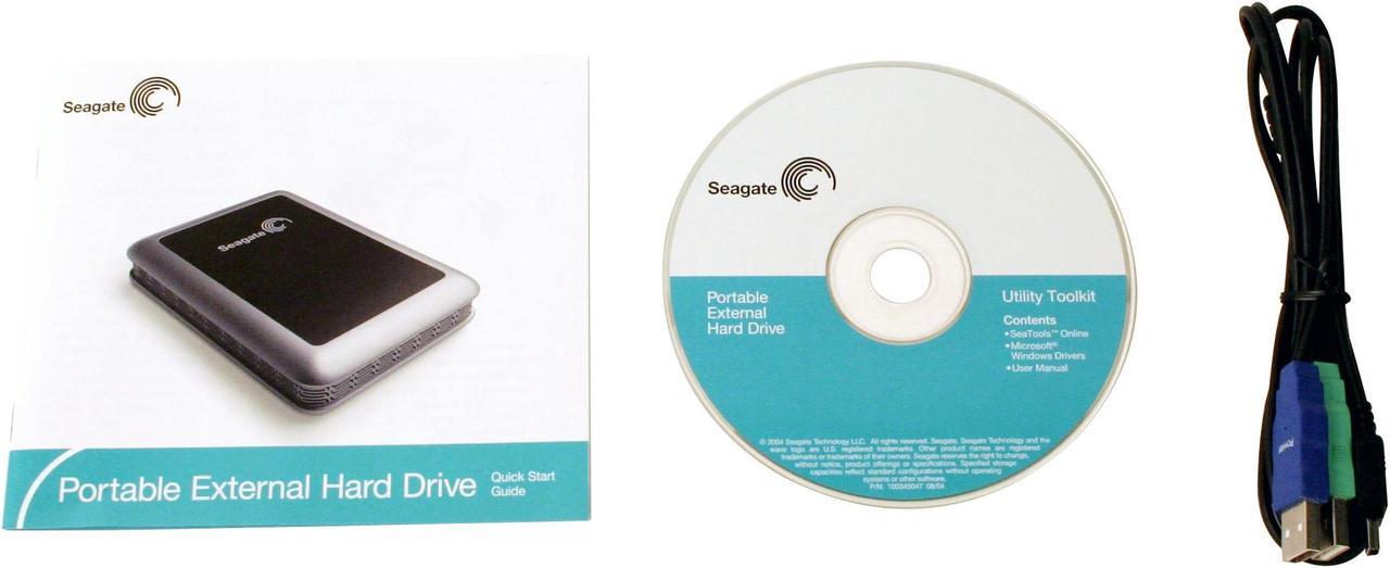 Alt view image 2 of 3 - Seagate 40GB USB 2.0 2.5" External Hard Drive ST940801U2-RK