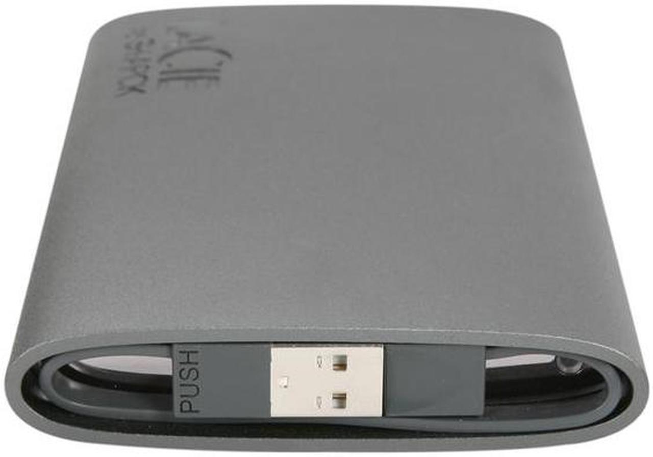 Alt view image 4 of 6 - LaCie Starck 500GB USB 2.0 Mobile Hard Drive 301892