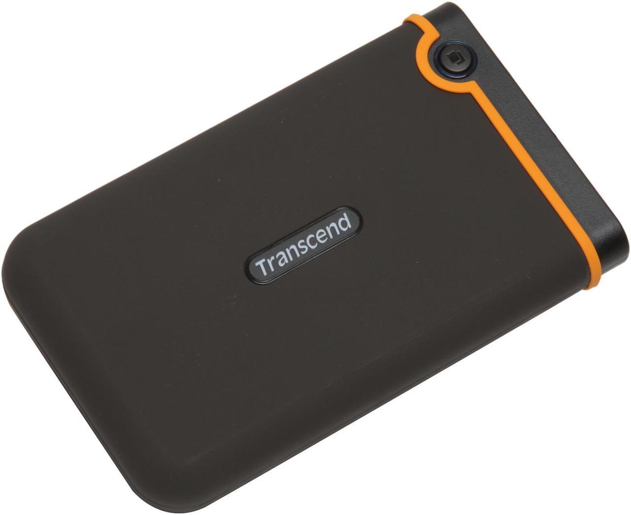 Transcend StoreJet 2.5 Mobile 250GB USB 2.0 2.5" External Hard Drive TS250GSJ25M