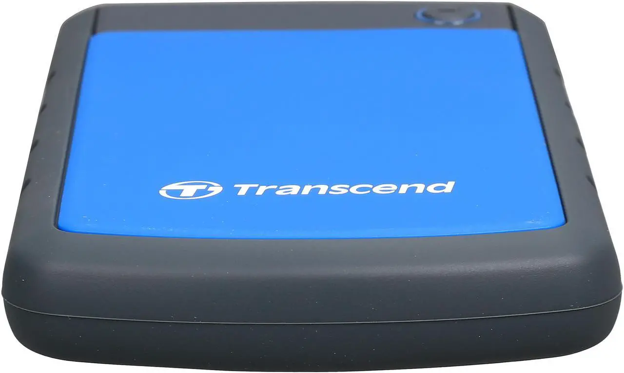 Alt view image 4 of 6 - Transcend 1TB StoreJet 25H3 Military-grade Shock Resistance Portable External Hard Drive USB 3.0 Model TS1TSJ25H3B Blue