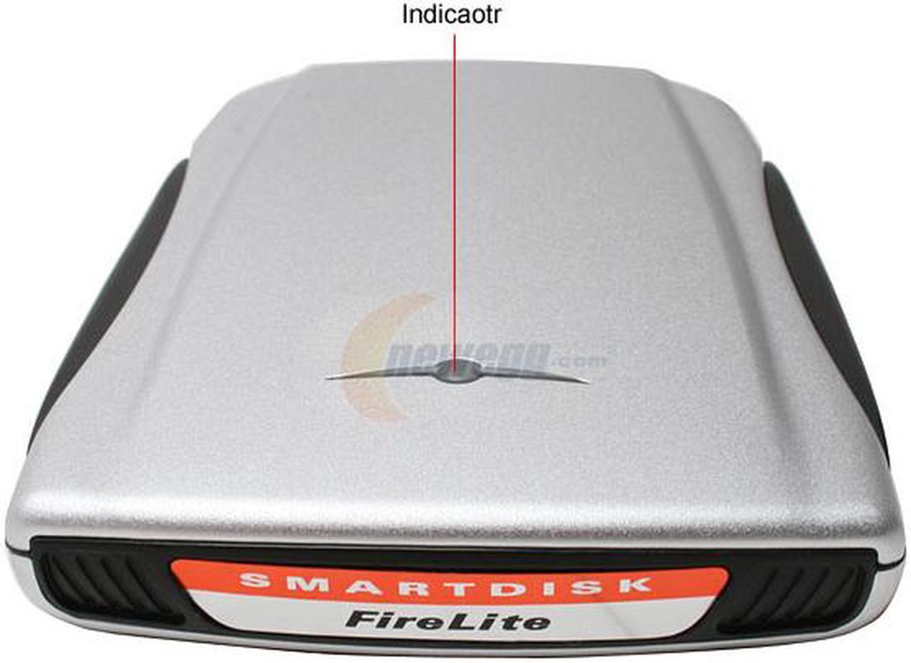 Alt view image 2 of 7 - SMARTDISK FireLite 160GB USB 2.0 2.5" External Hard Drive USBFLB160