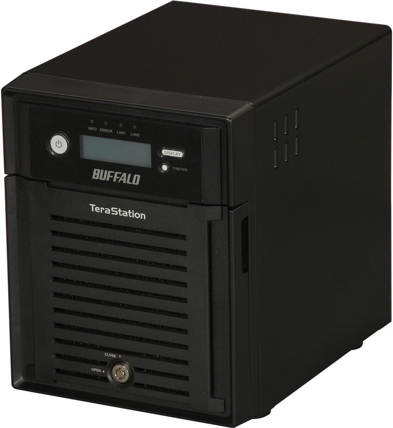 BUFFALO TeraStation III 4-Bay 4 TB (4 x 1 TB) RAID Network Attached Storage (NAS) - TS-X4.0TL/R5