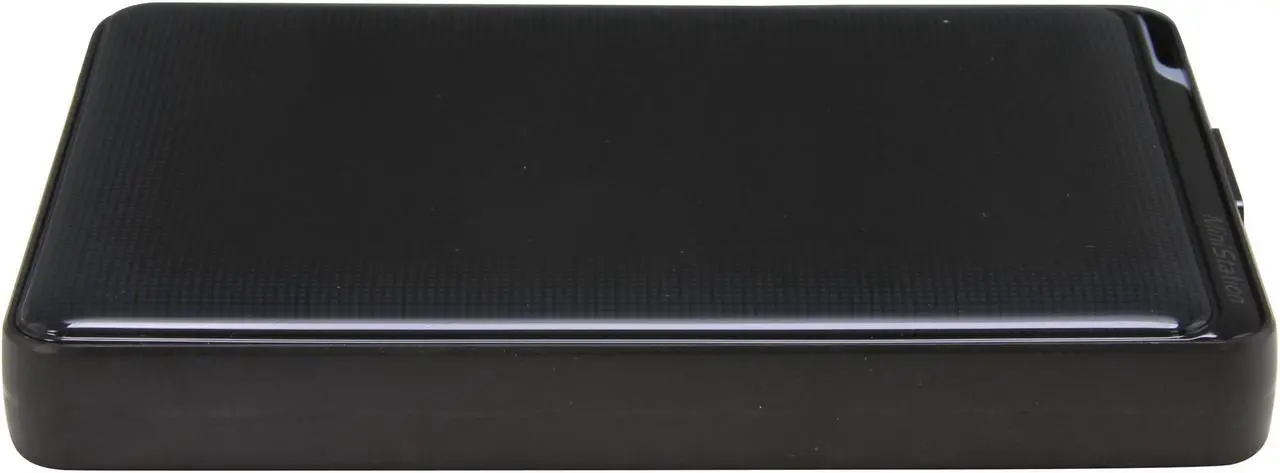 Alt view image 3 of 5 - BUFFALO 1TB MiniStation Plus Portable Hard Drive USB 3.0 Model HD-PNT1.0U3B Black