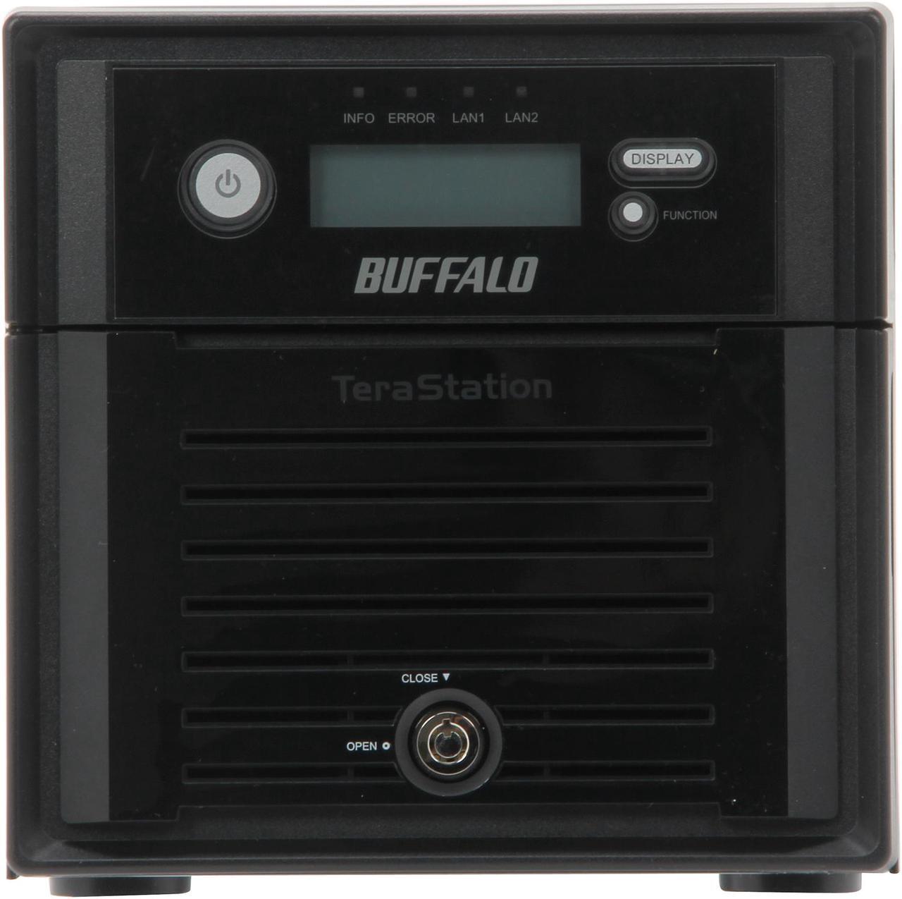 Alt view image 2 of 6 - BUFFALO TeraStation 5200 2-Bay 2 TB (2 x 1 TB) RAID NAS & iSCSI Unified Storage - TS5200D0202