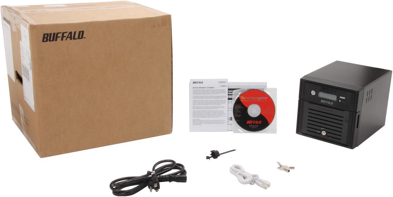 Alt view image 6 of 6 - BUFFALO TeraStation 5200 2-Bay 2 TB (2 x 1 TB) RAID NAS & iSCSI Unified Storage - TS5200D0202