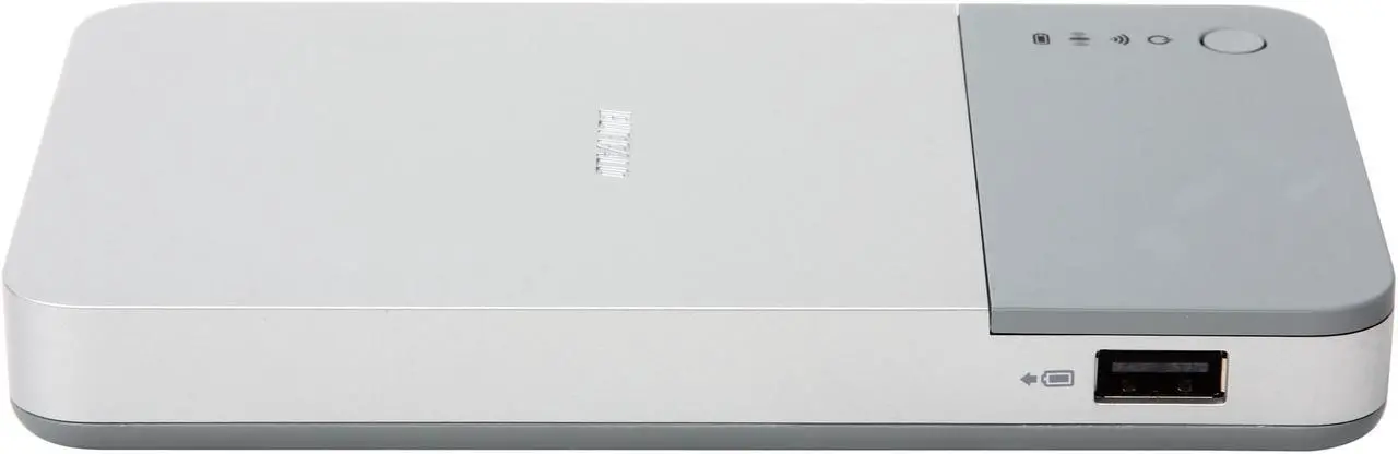 Alt view image 3 of 7 - BUFFALO MiniStation Air 1TB Wireless Portable Hard Drive HDW-PD1.0U3