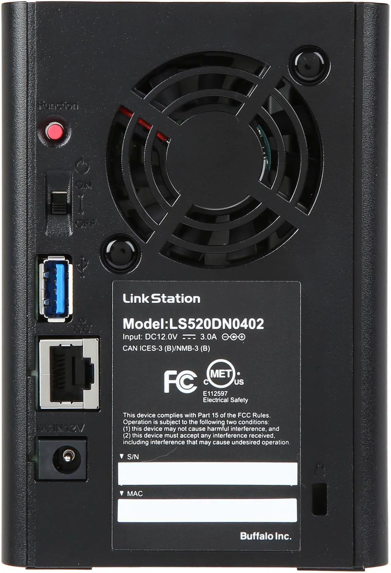 Alt view image 5 of 7 - LinkStation 520 4TB Personal Cloud Storage with Hard Drives Included (LS520DN0402)