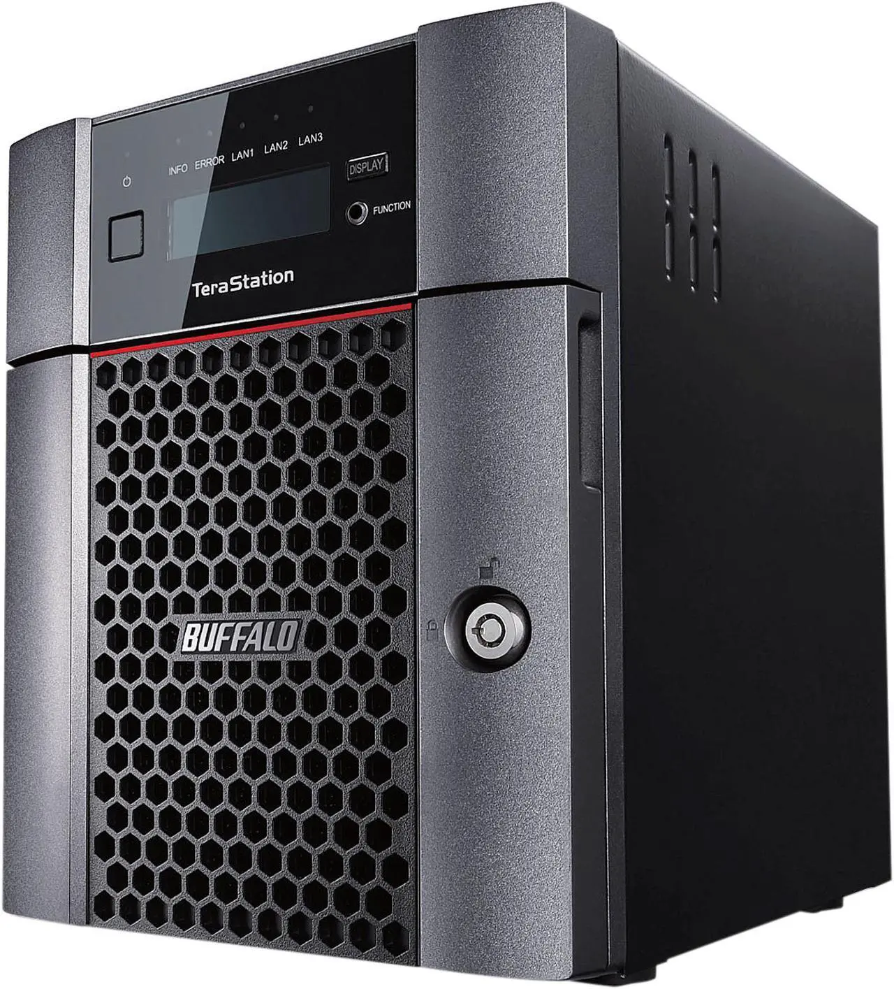 Alt view image 2 of 3 - Buffalo TeraStation 5410DN Desktop 4 TB NAS Hard Drives Included (2 x 2TB, 4 bay)