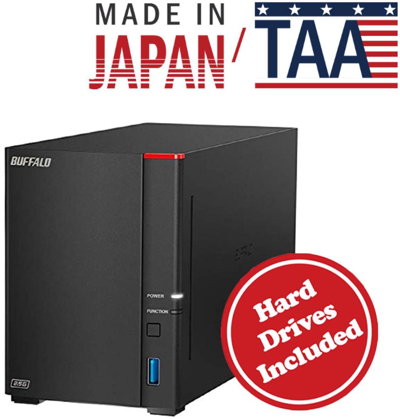 Main image of BUFFALO LinkStation SoHo 720 2-Bay Professional Office NAS 4TB (2x2TB) with Hard Drives Included