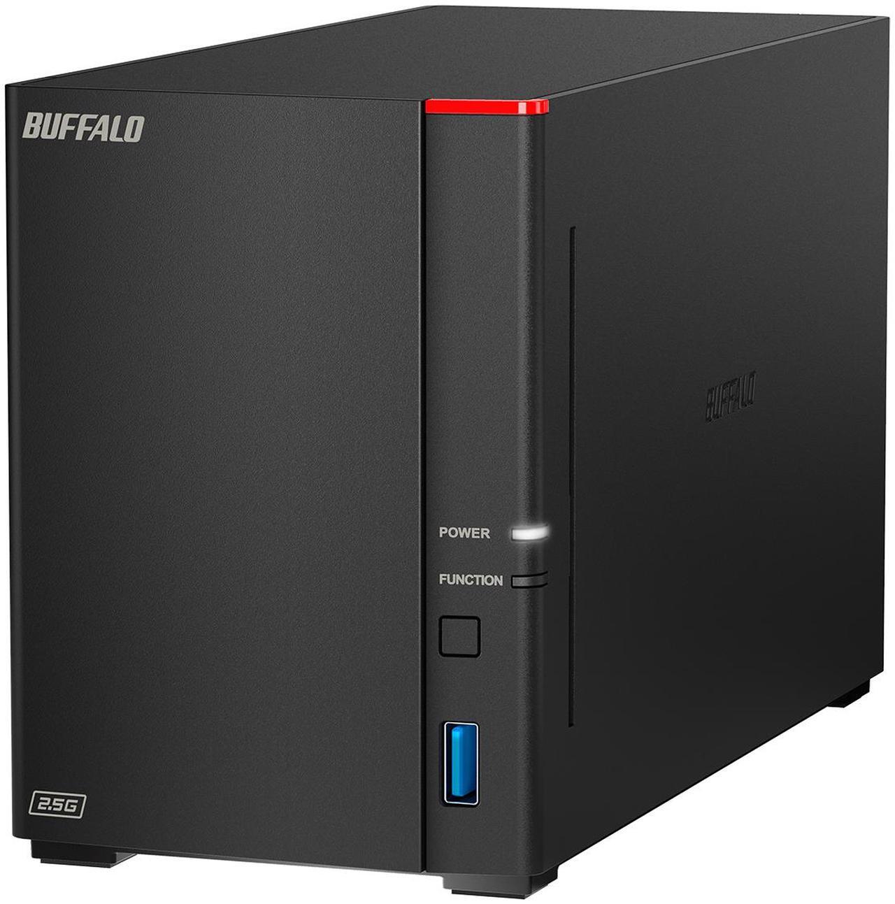 Alt view image 9 of 12 - BUFFALO LinkStation 720 2-Bay Professional Network Storage 16TB (2x8TB) with Hard Drives Included