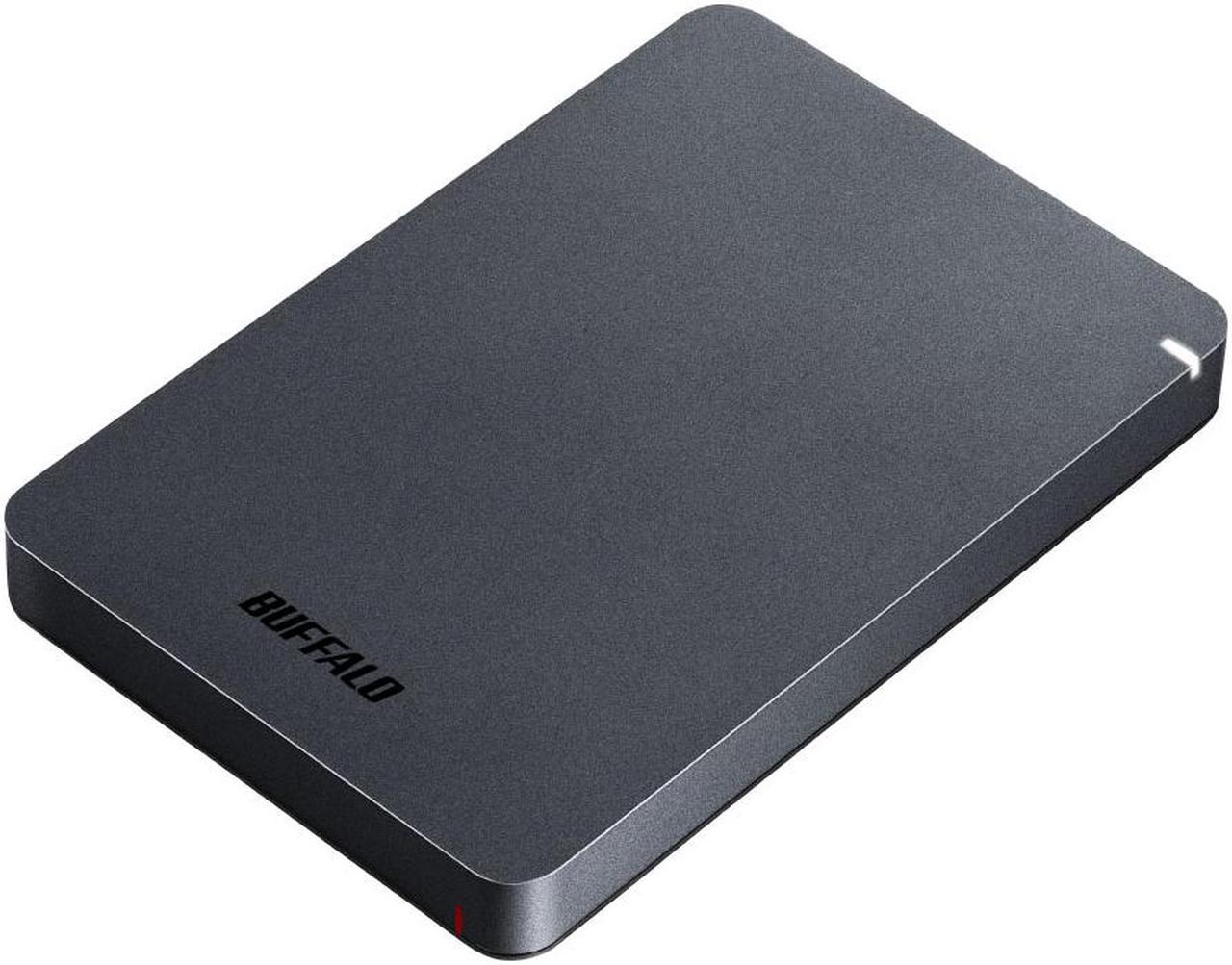 BUFFALO 1TB MiniStation HD-PGF Portable Hard Drive USB 3.2 Gen 1, Micro B Model HD-PGF1.0U3B