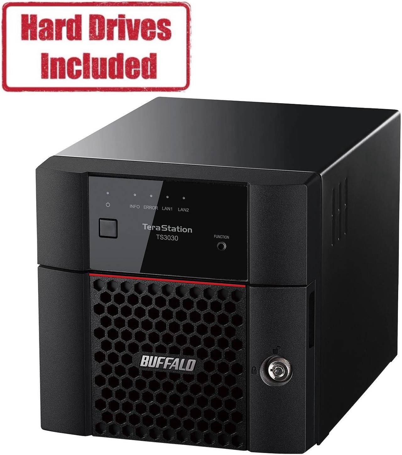 BUFFALO TS3230DN0402 4TB (2 x 2TB) Network Storage