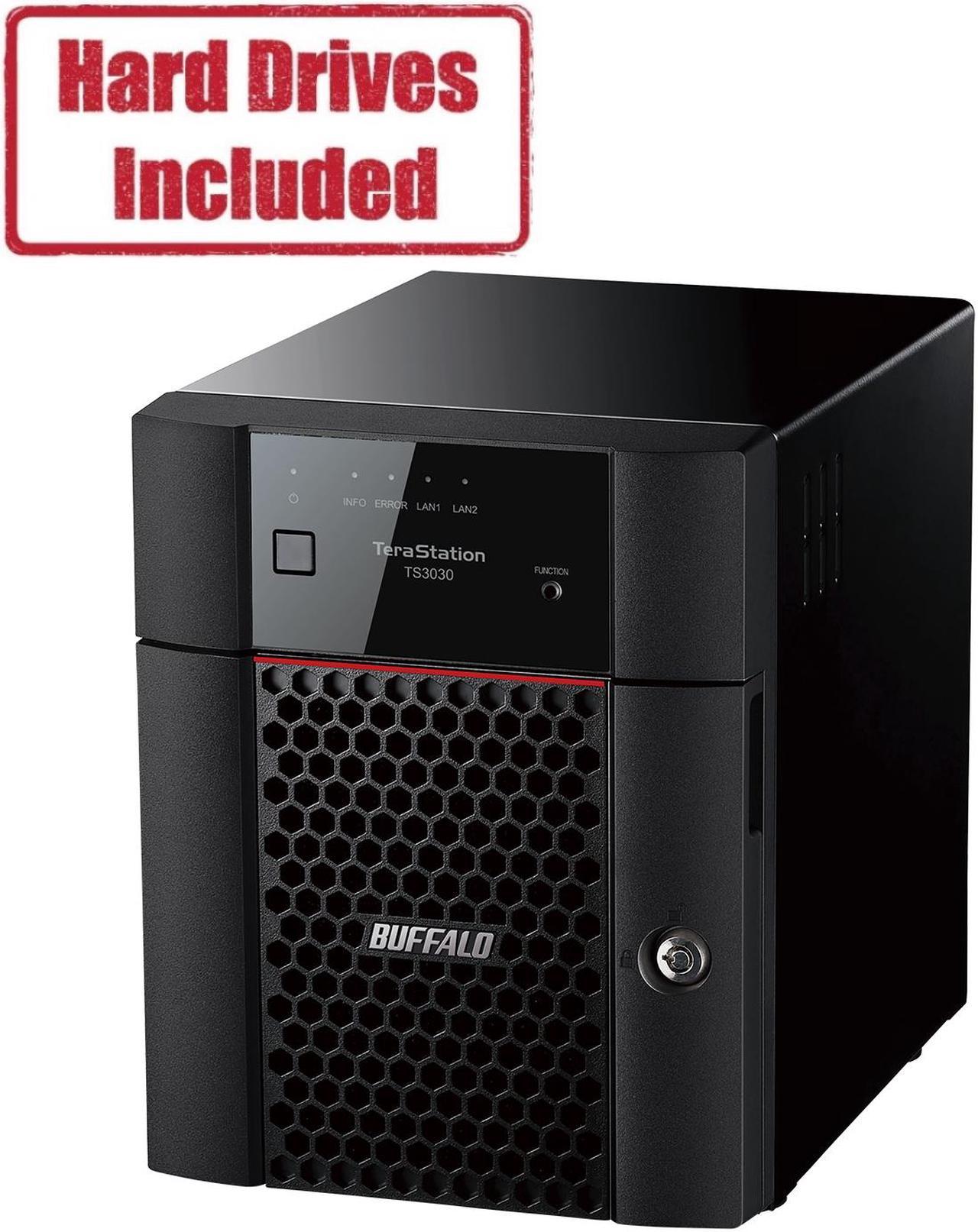 BUFFALO TS3430DN1604 16TB (4 x 4TB) Network Storage