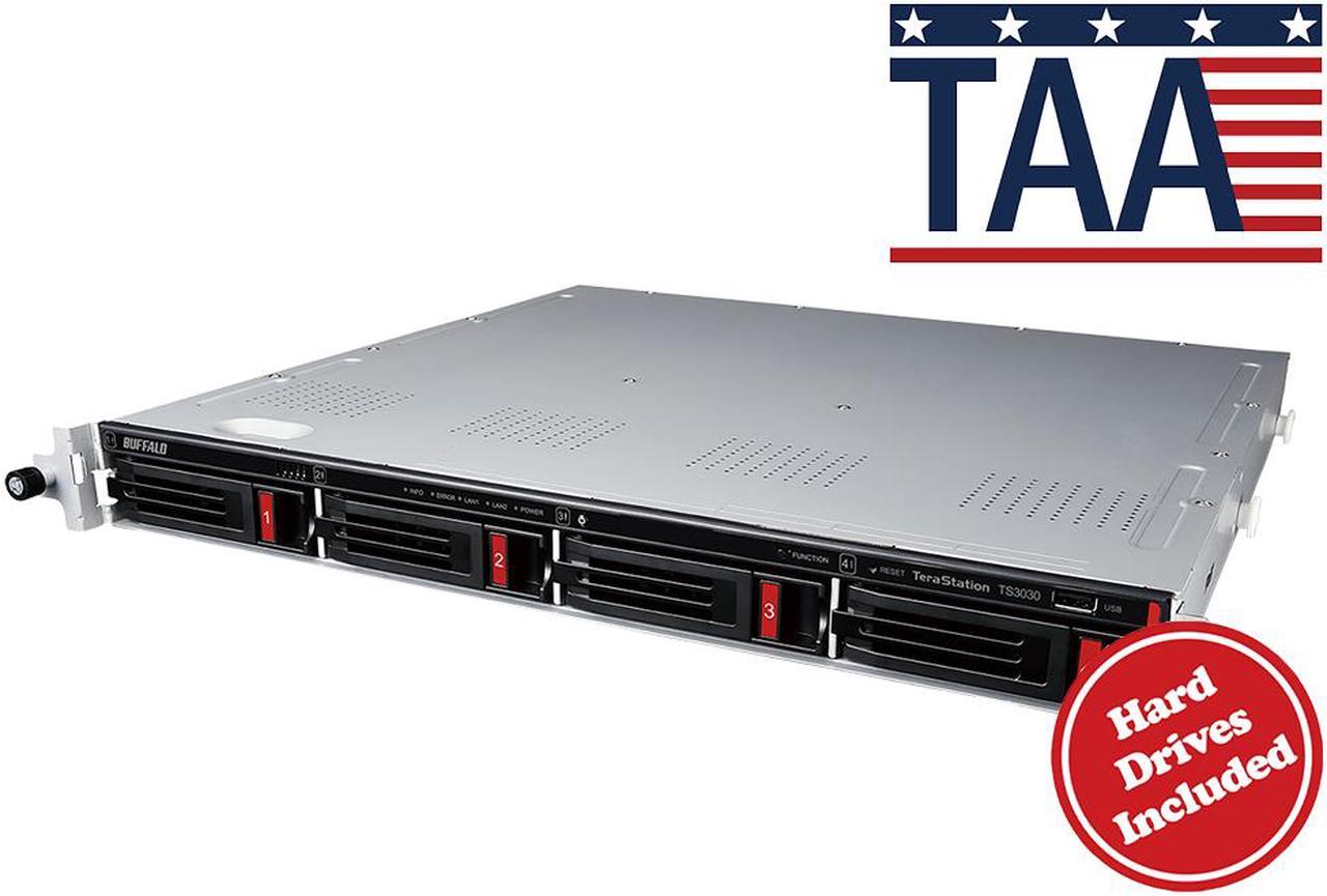 BUFFALO TS3430RN0804 8TB (4 x 2TB) Network Storage