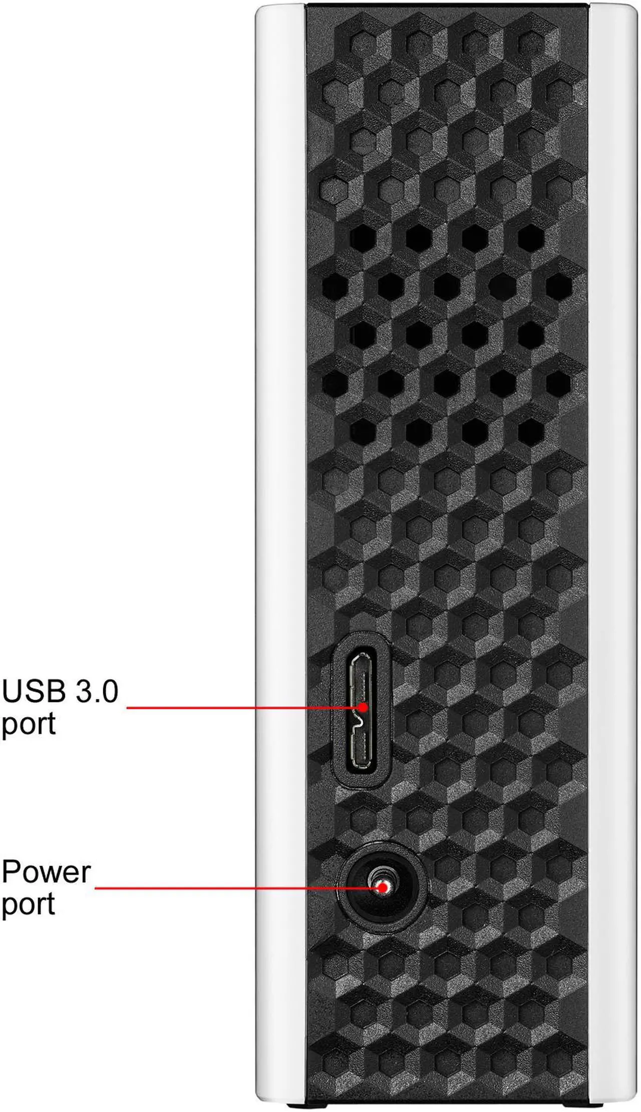 Alt view image 4 of 7 - Seagate Game Drive Hub for Xbox 8TB USB 3.0 External Hard Drive STGG8000400 White